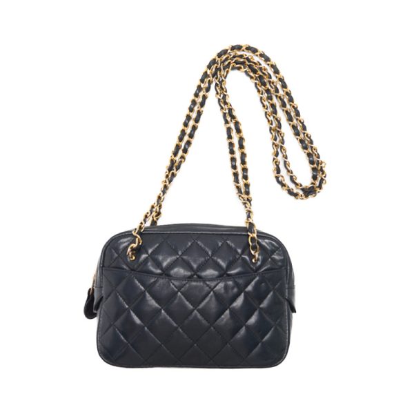 epzzrzvxpobvw 6 Chanel Matelasse Chain Shoulder Bag Black