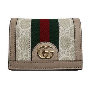 er23 0526 2 527 Gucci Soho Chain Wallet Tan