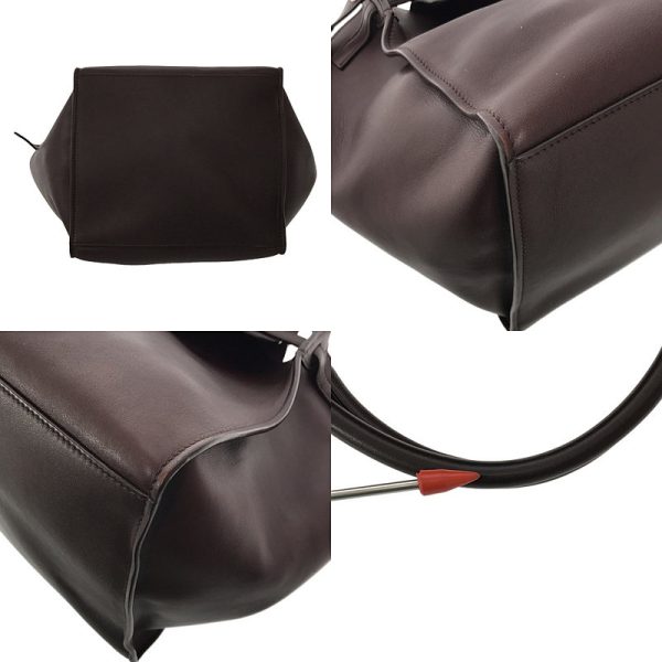 ermpfu5s1te3 7 Celine Shoulder Bag Calfskin Burgundy