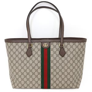 f 03569 1 Gucci GG Supreme Mini Boston Bag 2way Shoulder Bag Leather Zipper Closure