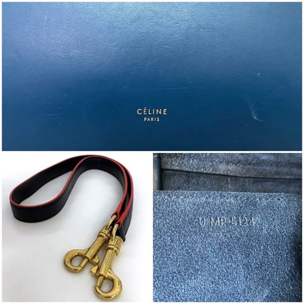 f 18430 10 Celine Belt Bag Blue