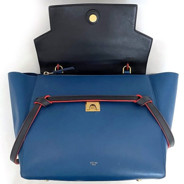 f 18430 6 Celine Belt Bag Blue