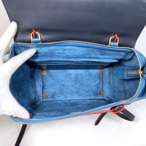 f 18430 7 Celine Belt Bag Blue