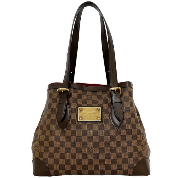 f 18716 1 Louis Vuitton Hampstead GM Tote Bag Damier Ebene Brown