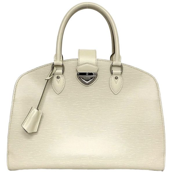 f 18818 1 Louis Vuitton Pont Neuf GM Handbag Epi White