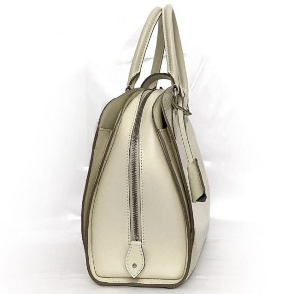 f 18818 2 Louis Vuitton Pont Neuf GM Handbag Epi White