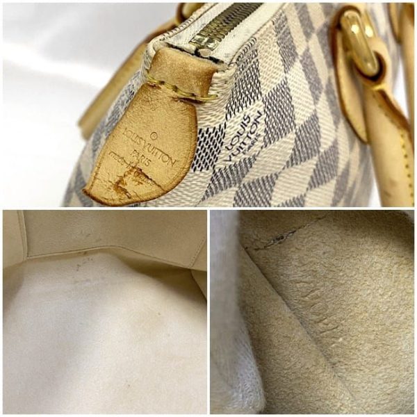 f 19038 10 Louis Vuitton Saleya PM tote bag Gray Beige