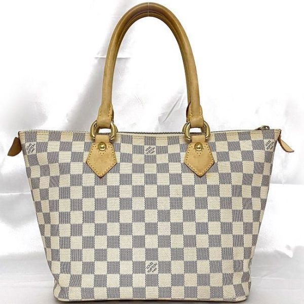 f 19038 3 Louis Vuitton Saleya PM tote bag Gray Beige