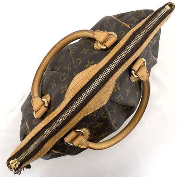 f 19317 4 Louis Vuitton Tivoli PM Handbag Monogram Brown