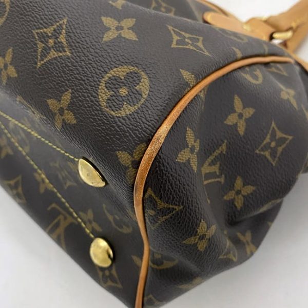 f 19317 8 Louis Vuitton Tivoli PM Handbag Monogram Brown