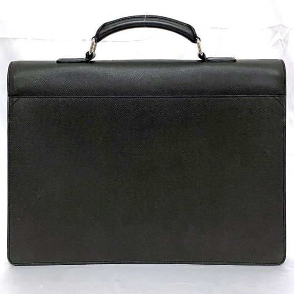 f 19448 3 LOUIS VUITTON Neo Robusto 2 Briefcase Taiga Black