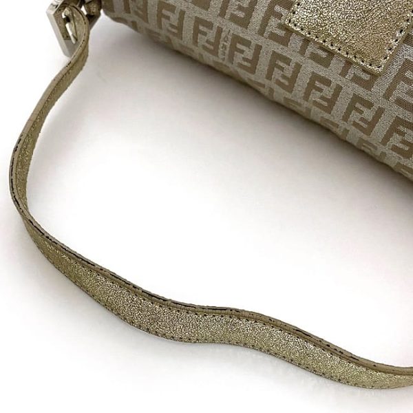 f 19554 6 Fendi Mamma Bucket Semi Shoulder Bag Silver