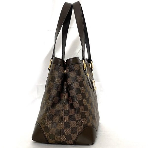 f 19555 2 Louis Vuitton Hampstead PM Tote Bag Damier Ebene Brown