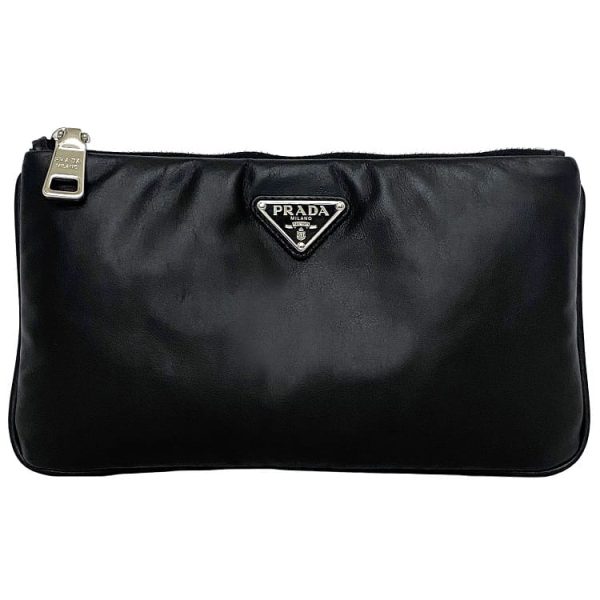 f 19561 1 Prada Pouch Tesuto Black