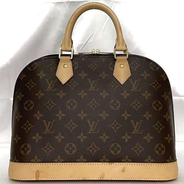 f 19672 3 Louis Vuitton Alma PM Handbag Monogram Brown