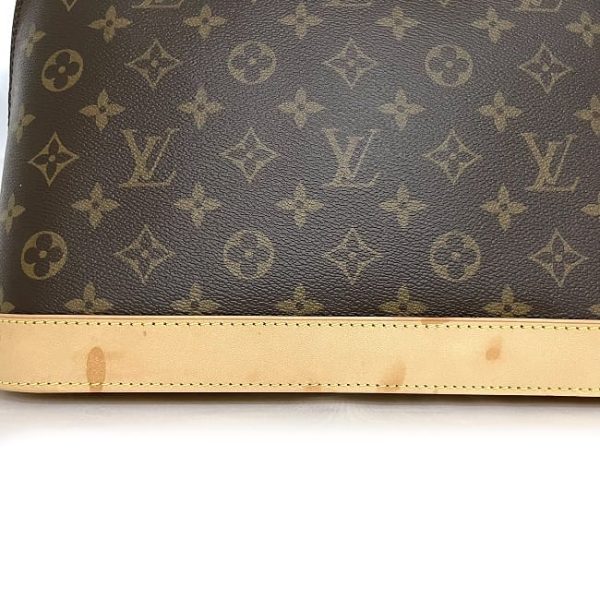 f 19672 6 Louis Vuitton Alma PM Handbag Monogram Brown