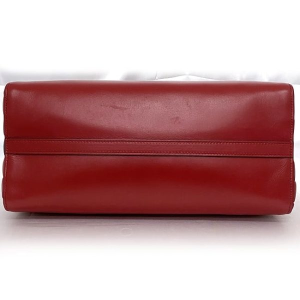 f 19688 5 Prada Shoulder Bag Leather Red