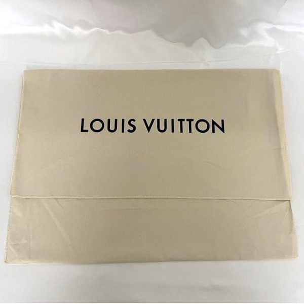 f 19892 10 Louis Vuitton Porte Cumin Voyage document bag Black Noir