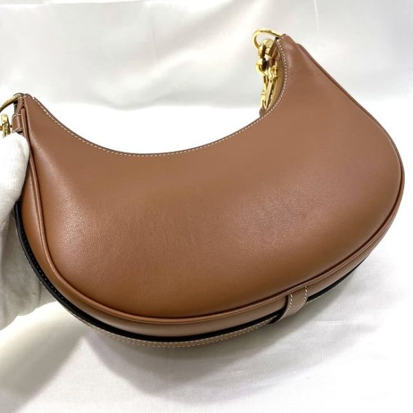 f 19943 6 Celine Semi Shoulder Bag Medium Brown