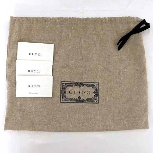 f 19987 10 Gucci Shoulder Bag GG Canvas Beige