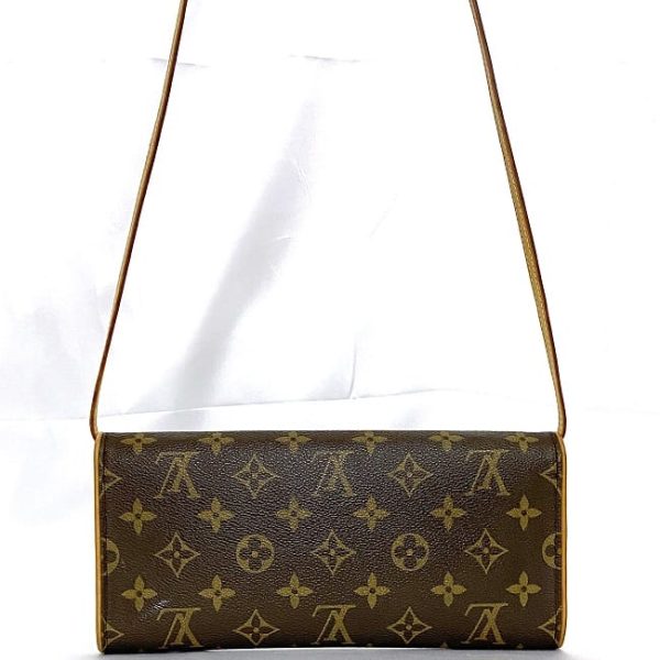 f 20271 3 Louis Vuitton Pochette Twin GM Shoulder Bag Monogram Brown