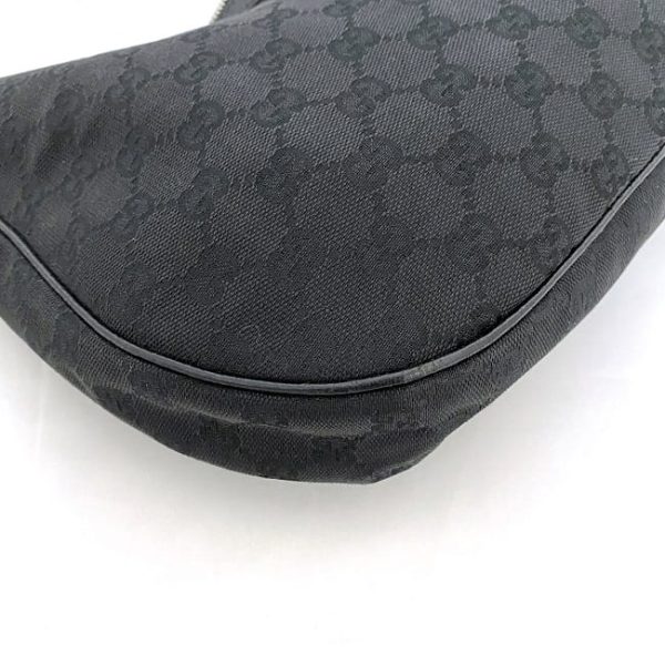 f 20295 6 Gucci Shoulder Bag Canvas Black