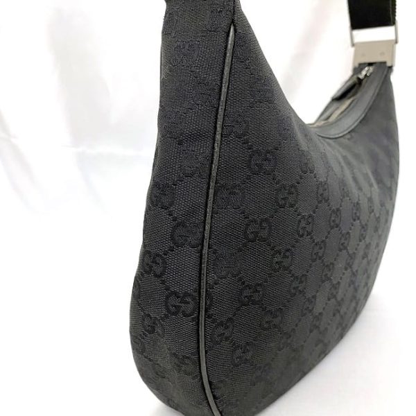 f 20295 8 Gucci Shoulder Bag Canvas Black