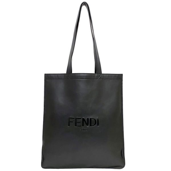 f 20398 1 Fendi Tote Bag Leather Black