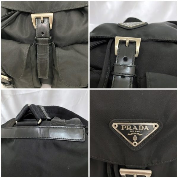 f 20417 9 Prada Rucksack Nylon Black