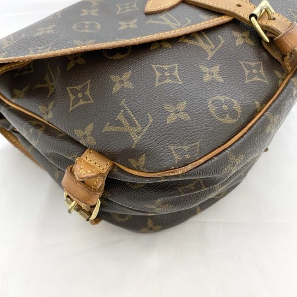 f 20418 6 Louis Vuitton Saumur 30 Shoulder Bag Monogram Brown