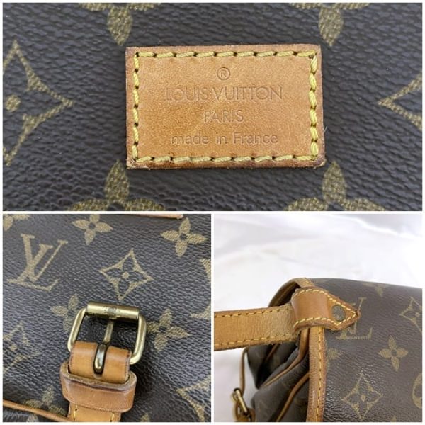 f 20418 9 Louis Vuitton Saumur 30 Shoulder Bag Monogram Brown