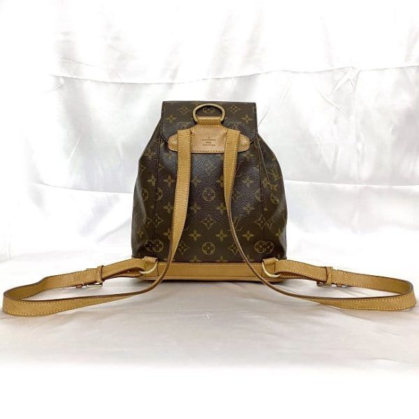 f 20472 4 Louis Vuitton Montsouris MM Backpack Monogram Brown