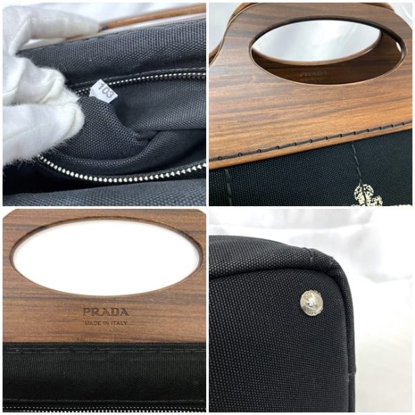 f 20479 8 Prada Canapa Tote Bag Brown