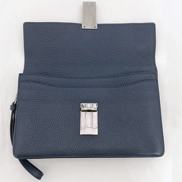 f 20558 6 Prada Saffiano Leather Blue