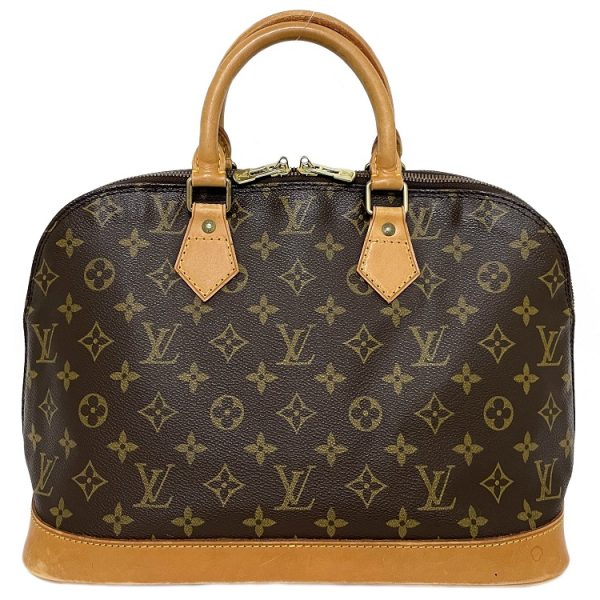 f12057 1 Louis Vuitton Alma PM Tote Bag Monogram Brown