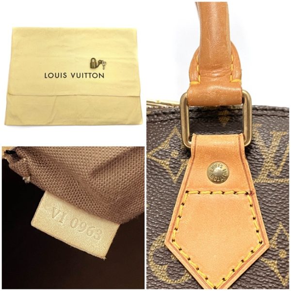 f12057 10 Louis Vuitton Alma PM Tote Bag Monogram Brown