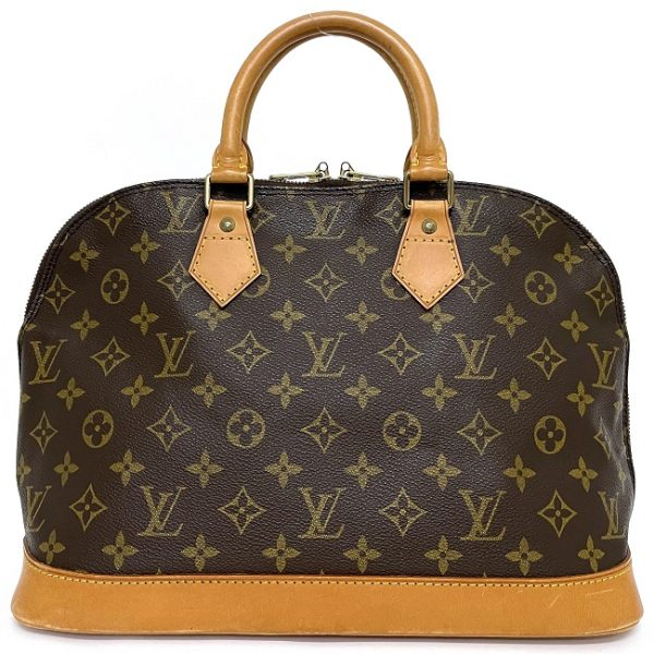 f12057 3 Louis Vuitton Alma PM Tote Bag Monogram Brown