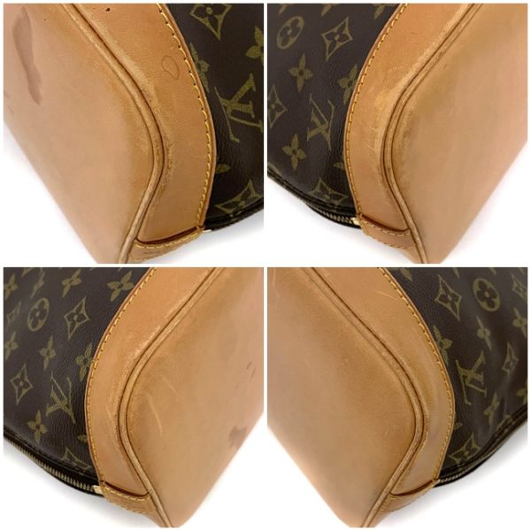 f12057 5 Louis Vuitton Alma PM Tote Bag Monogram Brown