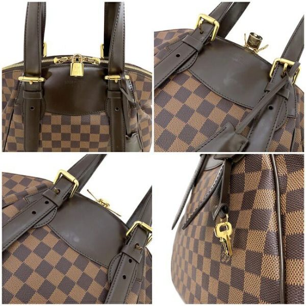 f15661 8 Louis Vuitton Verona MM Tote Shoulder Bag Brown