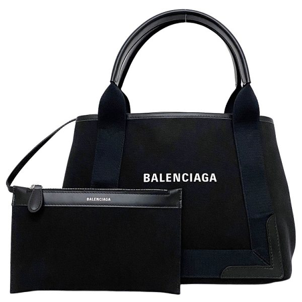 f16023 1 Balenciaga Cabas Small Tote Bag Black