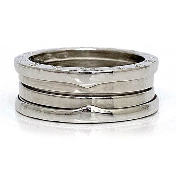 f16410 2 BVLGARI White Gold Ring B Zero One