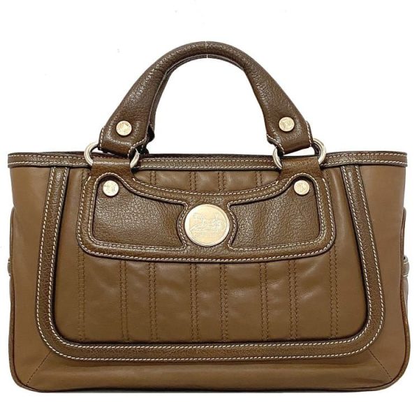 f16740 1 Celine Handbag Boogie Bag Brown