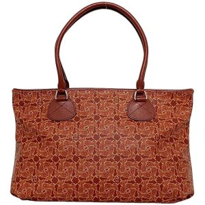 f18097 1 Louis Vuitton Monogram Vendome BB Coated Canvas Calf Marron Creme