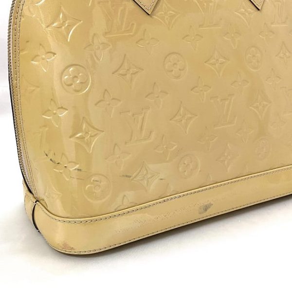 f18337 6 Louis Vuitton Alma PM Handbag Monogram Vernis Yellow