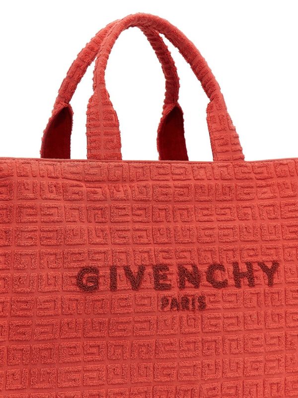 f229db0568f0067 ju 3 Givenchy Red Plage Medium G Tote Shopping Bag