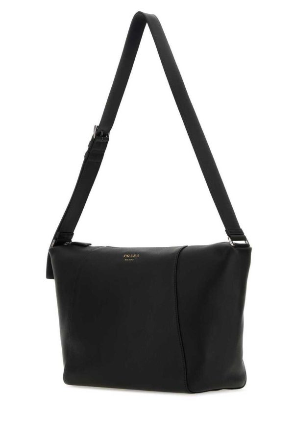 f389e71e0eb4828 ia 2 PRADA Black Nero Tote Bag Nylon Nero