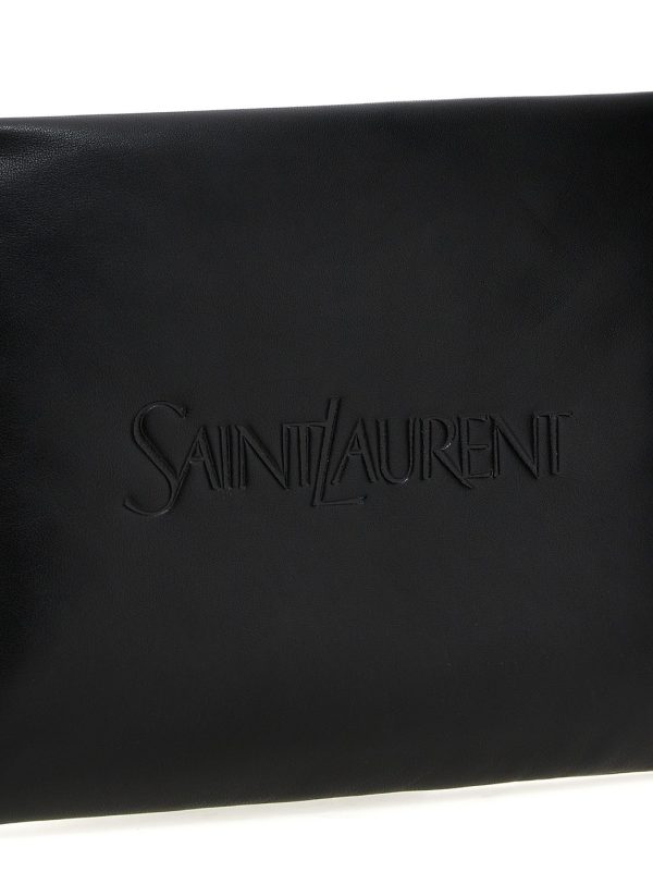 f442e4afb0613cf ju 3 Saint Laurent Paris Clutch Bag Springsummer 2024 Black