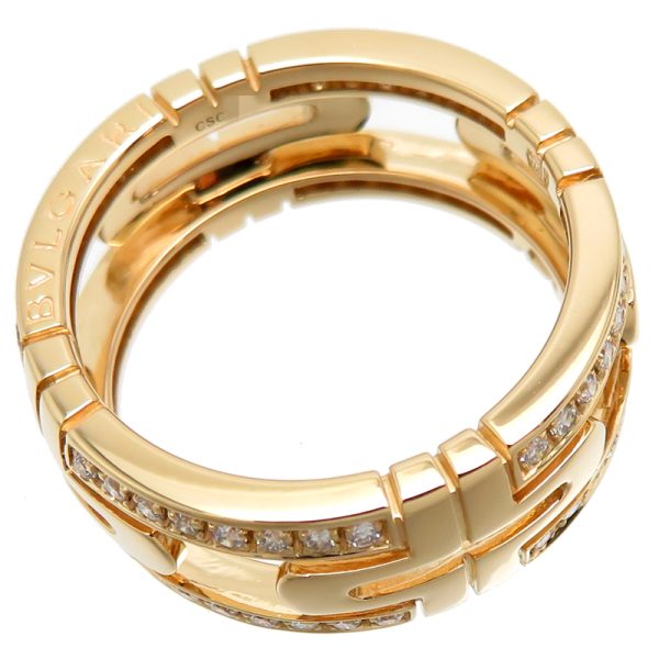 fdh78560 2 BVLGARI Yellow Gold Ring B Zero One