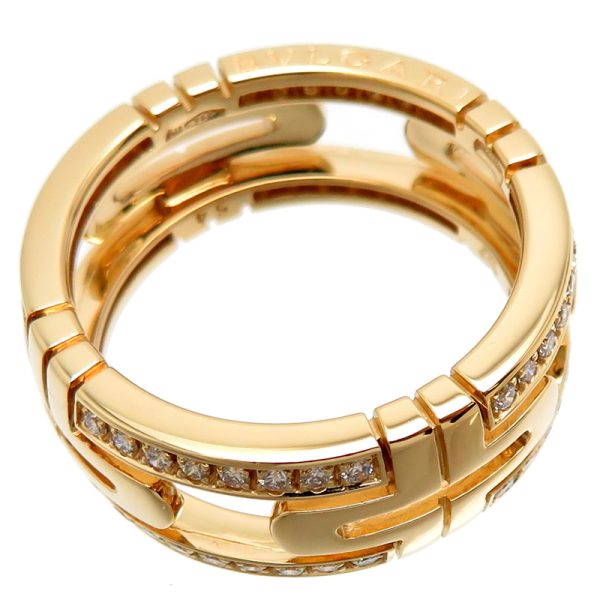 fdh78560 3 BVLGARI Yellow Gold Ring B Zero One