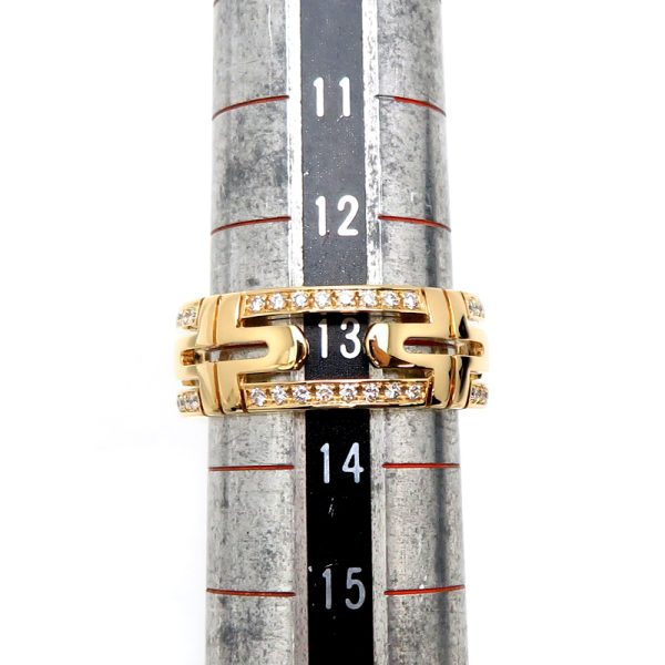 fdh78560 7 BVLGARI Yellow Gold Ring B Zero One